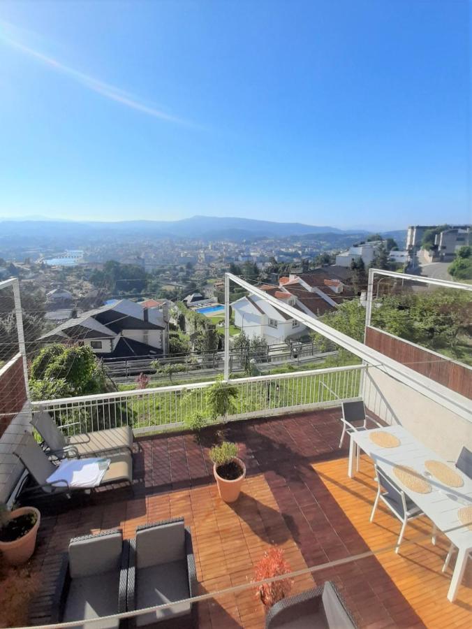 Casa En Rias Baixas, Vistas Espectaculares, Privado, Cerca Del Mar Villa San Salvador de Poio Eksteriør bilde